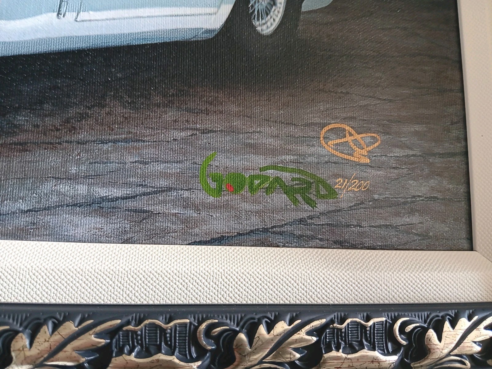 Michael Godard 007 In Europe James Bond Embellished Giclee LOW #21/200 COA