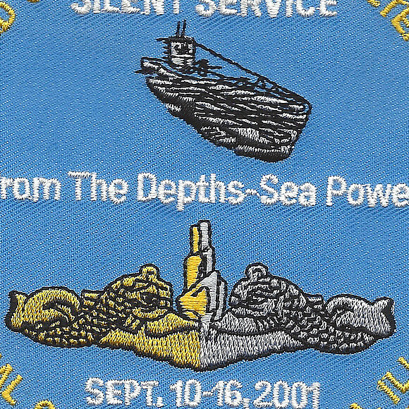 Submarine Base Convention Peoria 2001 Patch