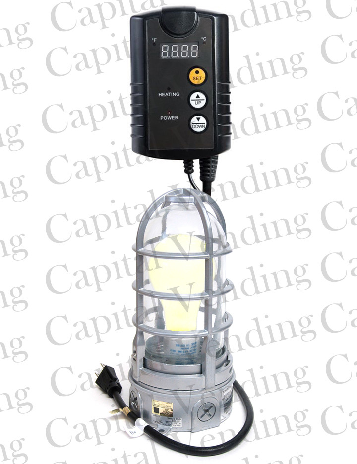 Heating Kit for Soda Vending Machines in Cold Locations - see attached video