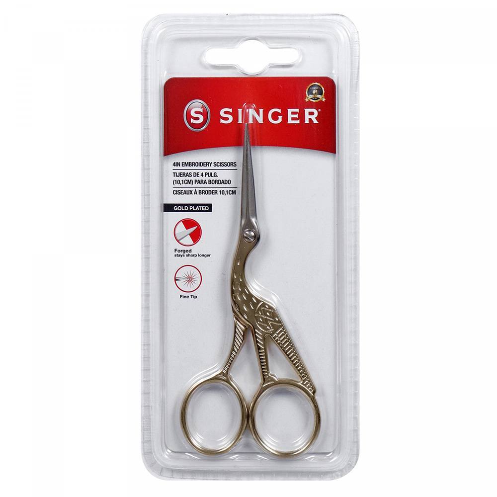 Singer Gold Stork 4-1/2" Scissors