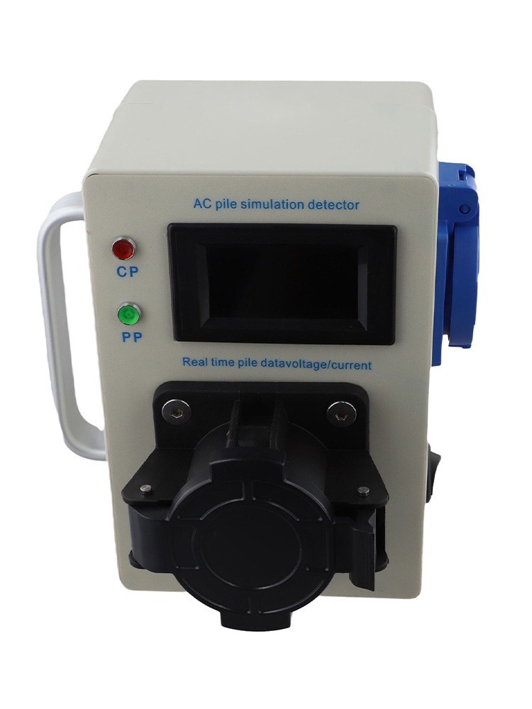 AC Charging Pile Simulation Tester for Electric Vehicle Charging Socket Testing