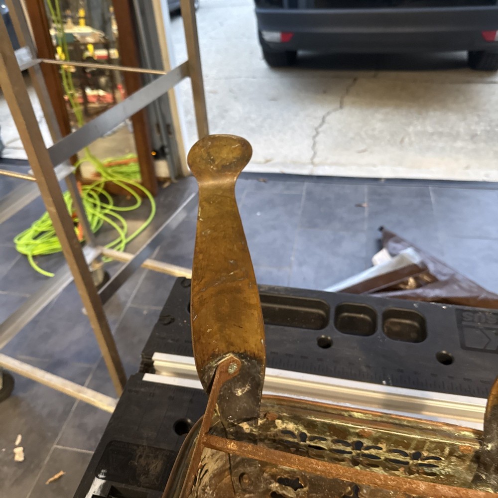 Victorian Brass Footman