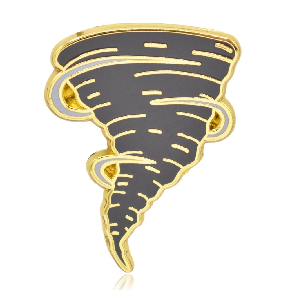 Tornado Hard Enamel Pin