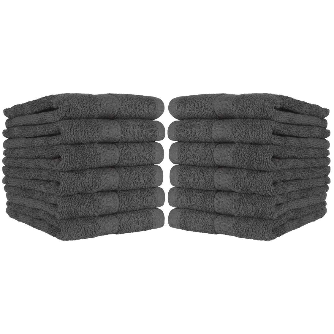 120 Bathroom Hand Towels, Bulk Value, 100% Ring-Spun Cotton, 16x27 Color Options