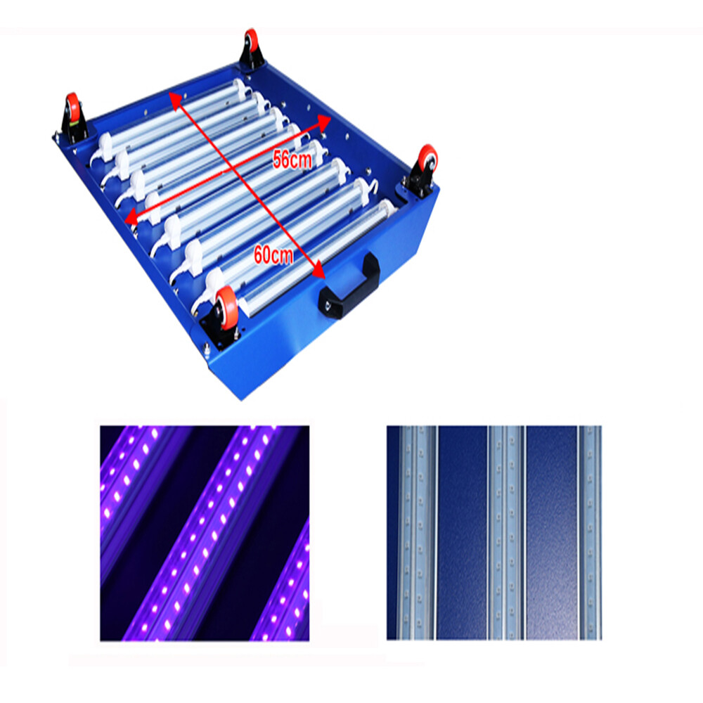TECHTONGDA 110V Screen Printing Upper Push and Pull LED Movavle Exposure Unit