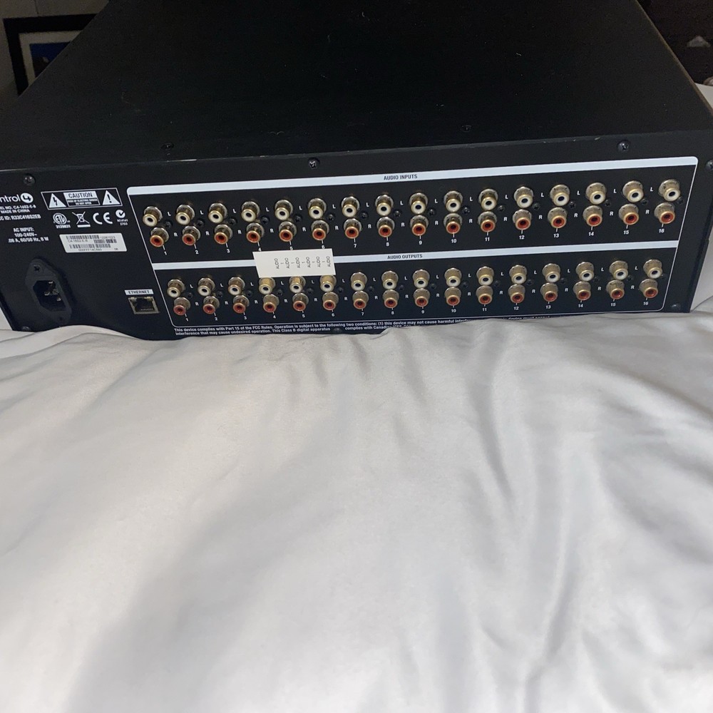 Control4 C4-16S2-E-B Audio Matrix Switch 16X16
