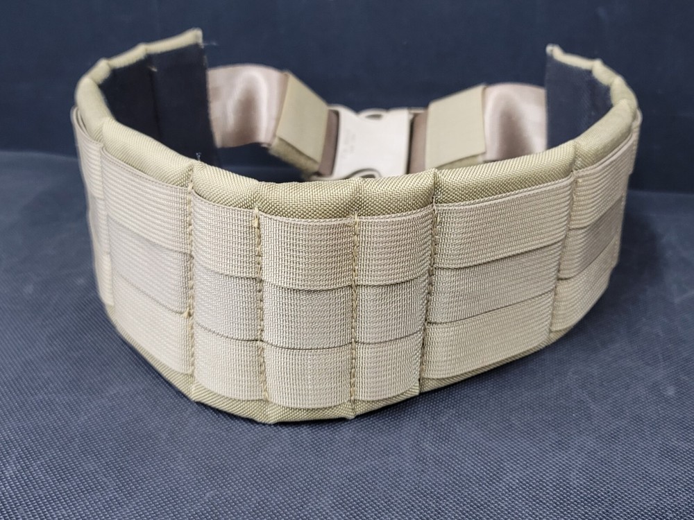 MOLLE Patrol / War Belt Coyote INITIAL ATTACK Tactical Belt SMALL