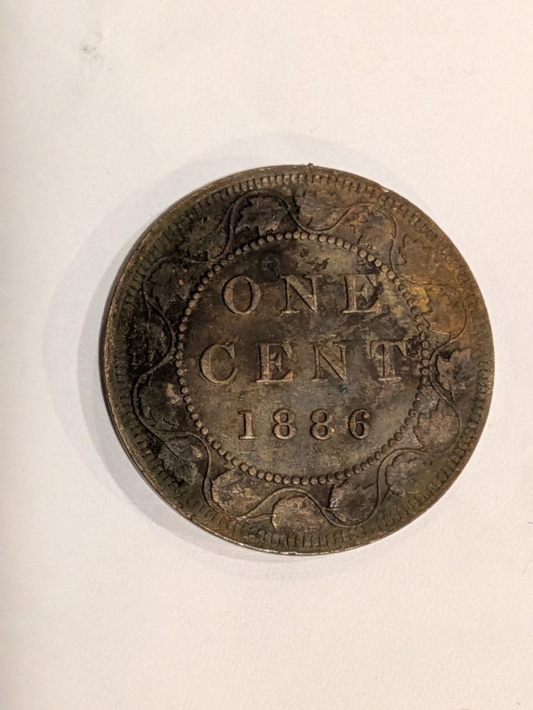 1886 Canada Large Cent