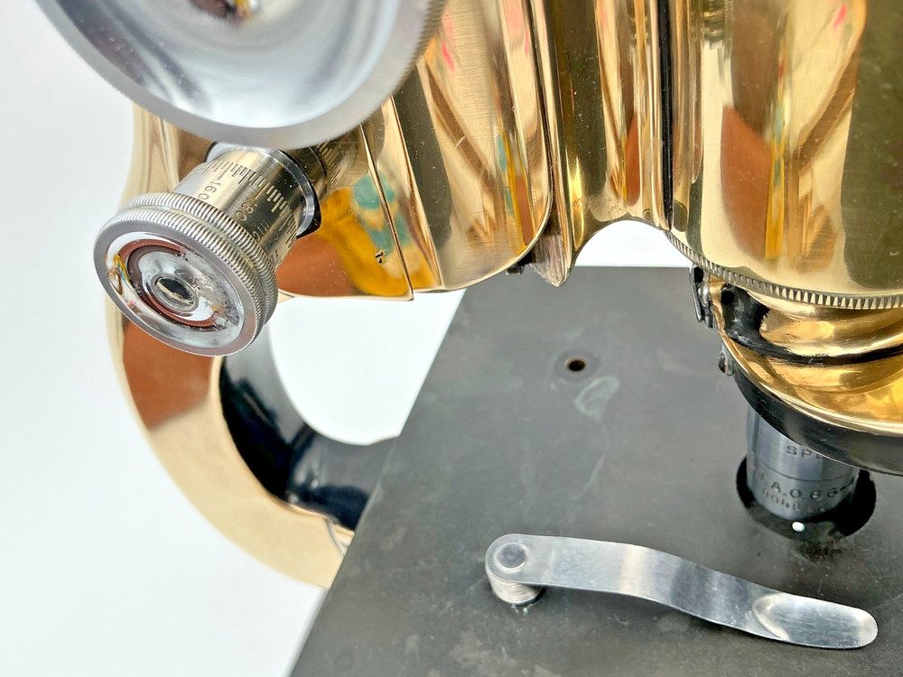 Collectible 1930's Spencer Brass Microscope