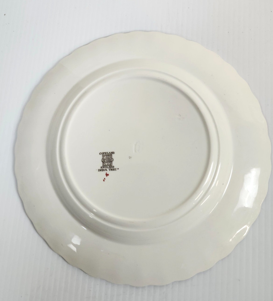 Spode Copeland "India Tree" Orange Rust - England - Replacement China - You Pick