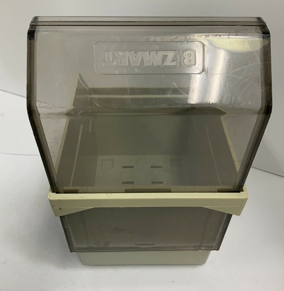 Bizmart 3.5” Floppy Disk Storage Container 6”x4.5”x4” ElectronicsRecycledCom
