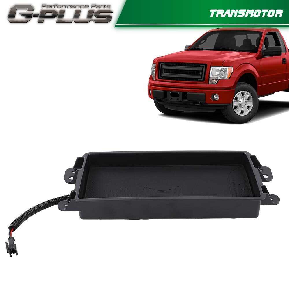 Wireless Phone Charging Kit Fit For 2009-2014 Ford F-150 Trucks (full Console)