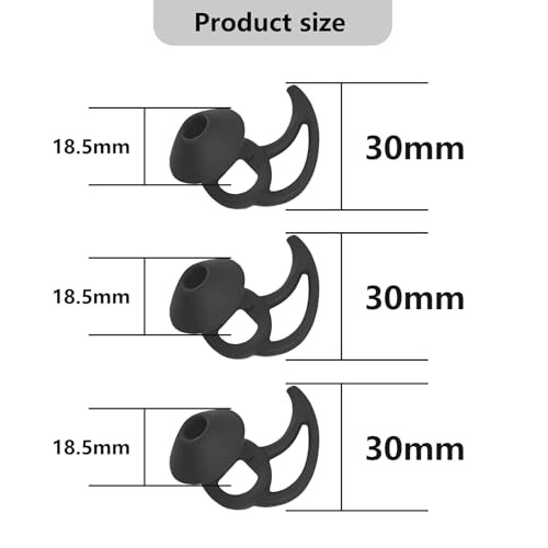 Earbud Replacement Tips Silicone Earbud Tips Ear Tips Compatible with Bose