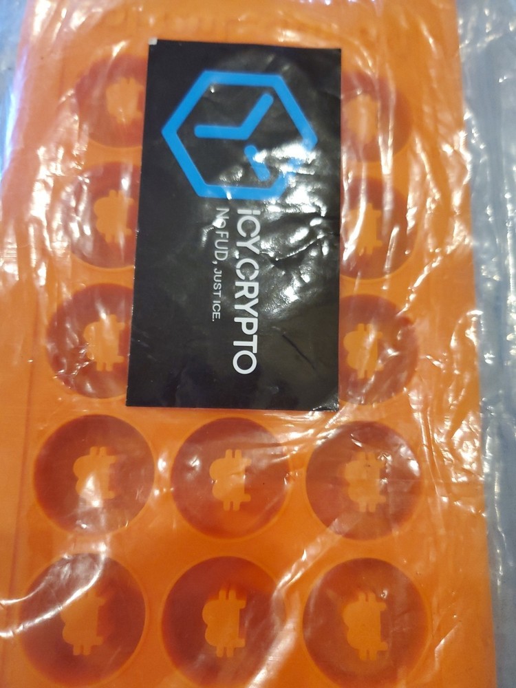 Bitcoin Ice Tray Silicone