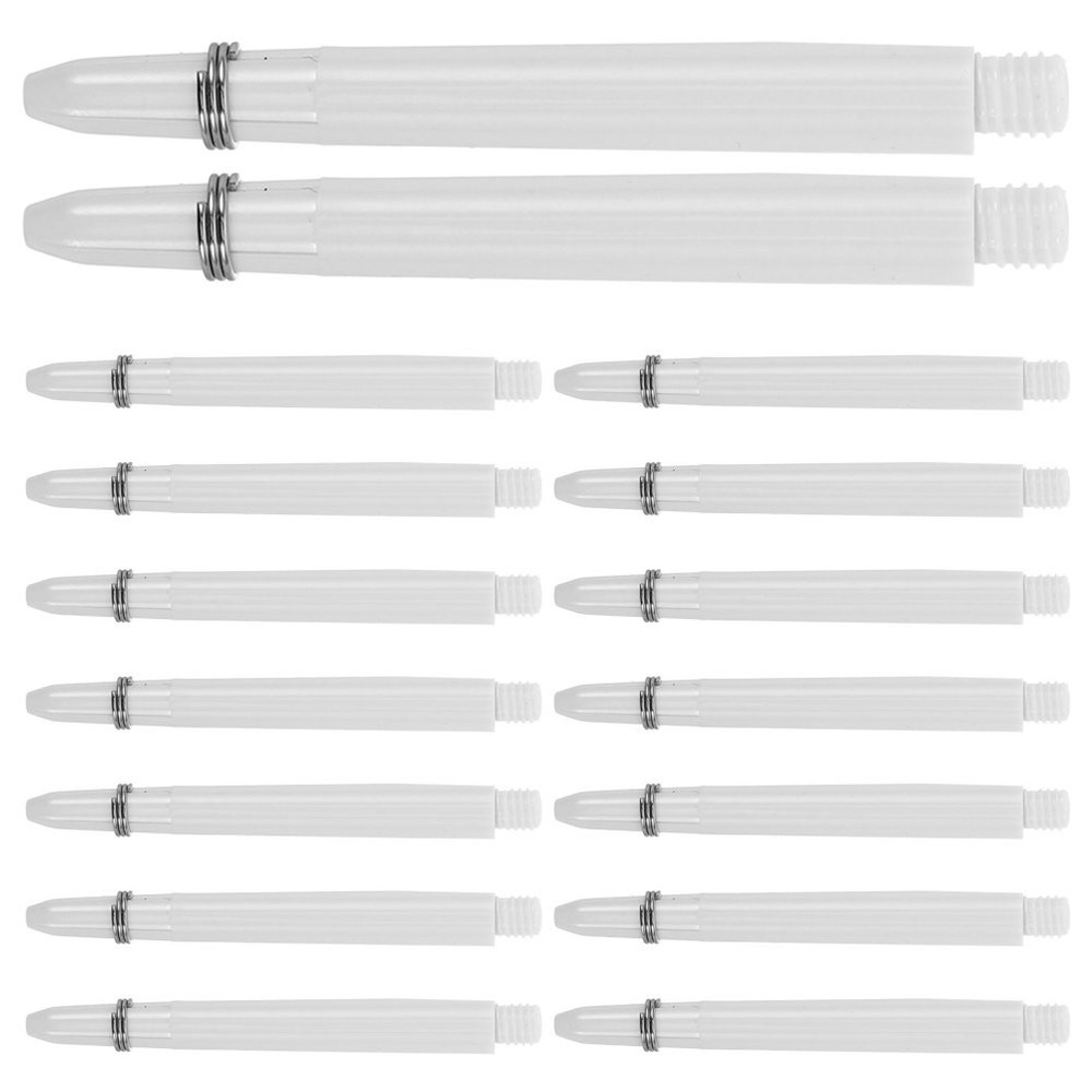 100Pcs Dart Replacement Rod Plastic Shafts Stem with Threaded Nylon Rods