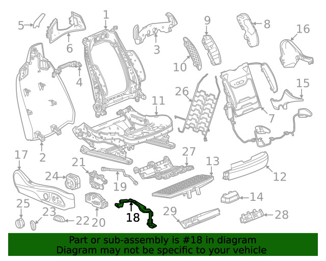 Genuine GM Outer Finish Panel Retainer 85118081