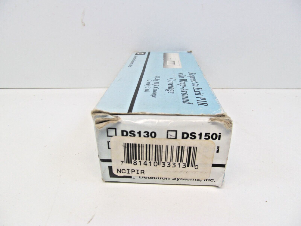 DS150i Infrared Motion Sensor DETECTION SYSTEMS