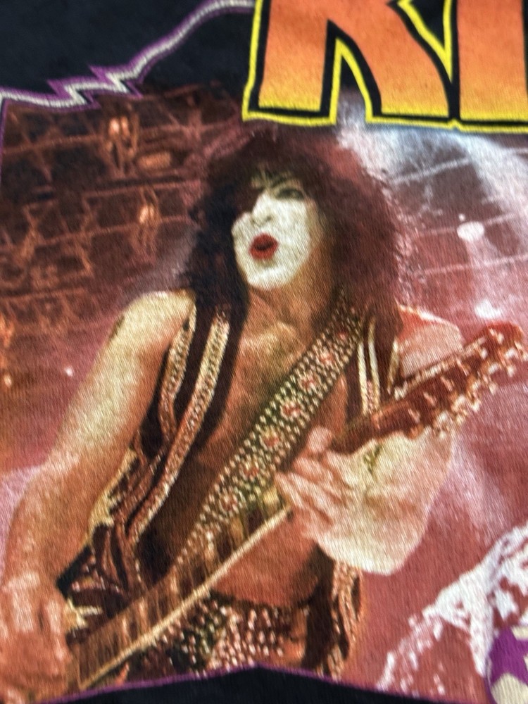 KISS SHIRT SIZE L GENE SIMMONS-PAUL STANLEY NEW WITH TAG
