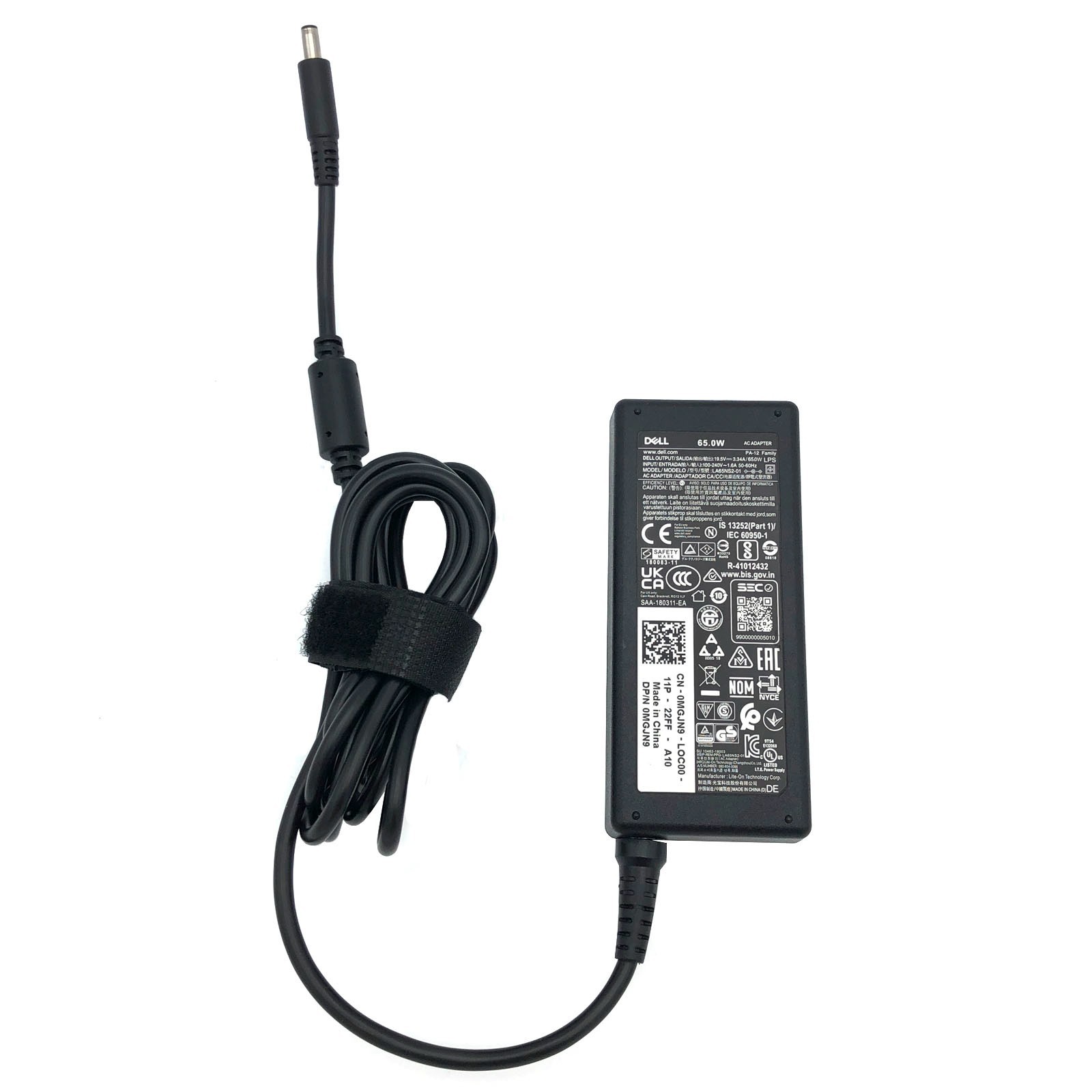 Original Dell AC Adapter for Inspiron 15 3520 3521 7537 Laptop Charger 65W
