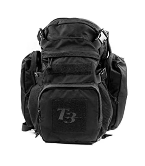 T3 Gear HANS Backpack BTAP Black - With New Hydration Pack