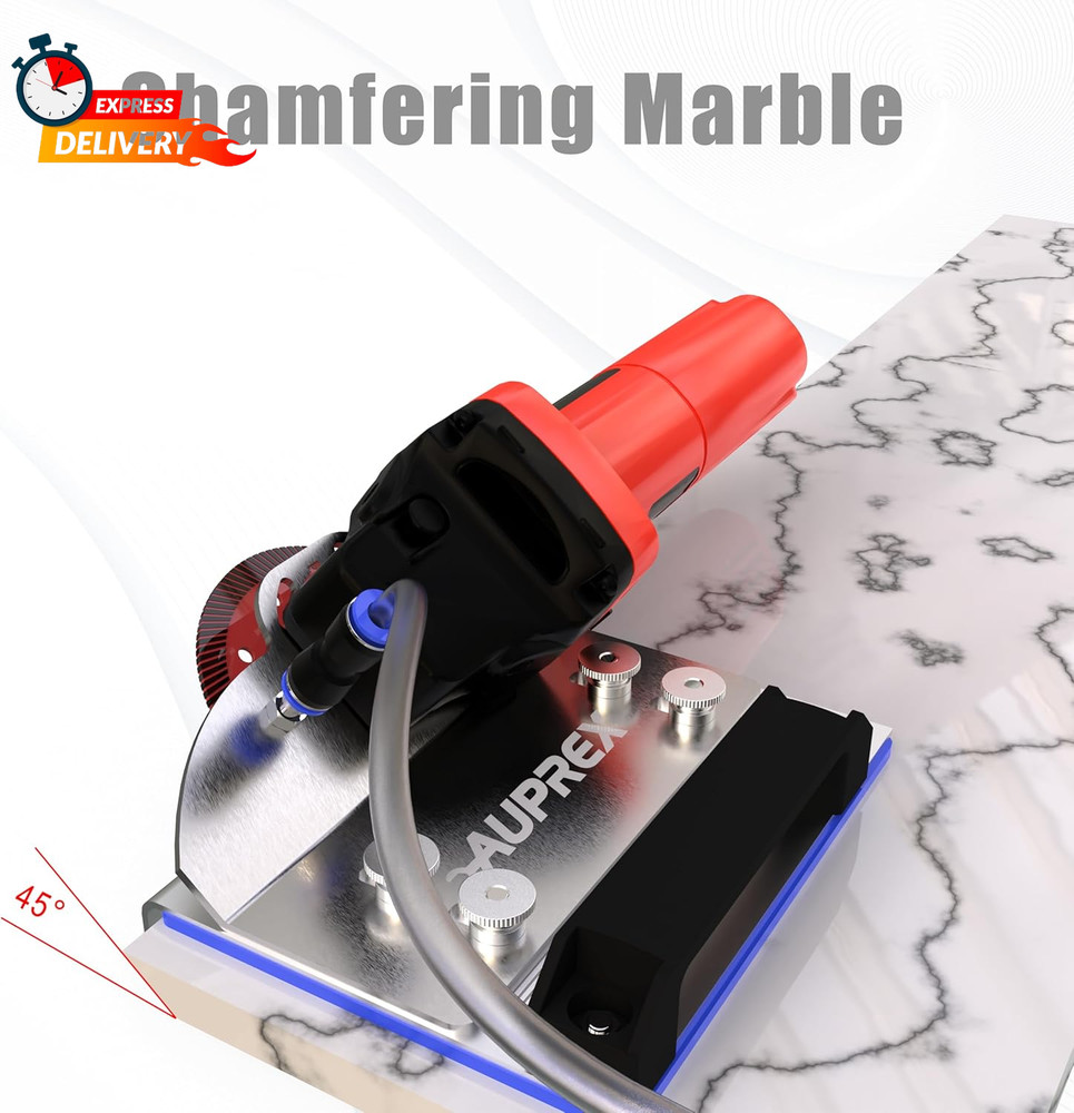 45 Degree Tile Chamfering Tool, Angle Grinder Stand for 45° Tile Cutting, Tile C