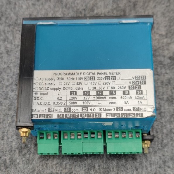 FRER X98MAVXXXQ41 PROGRAMMABLE DIGITAL PANEL METER