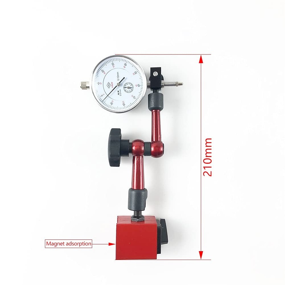 OUDIMO Dial Indicator Magnetic Holder Gauge Universal