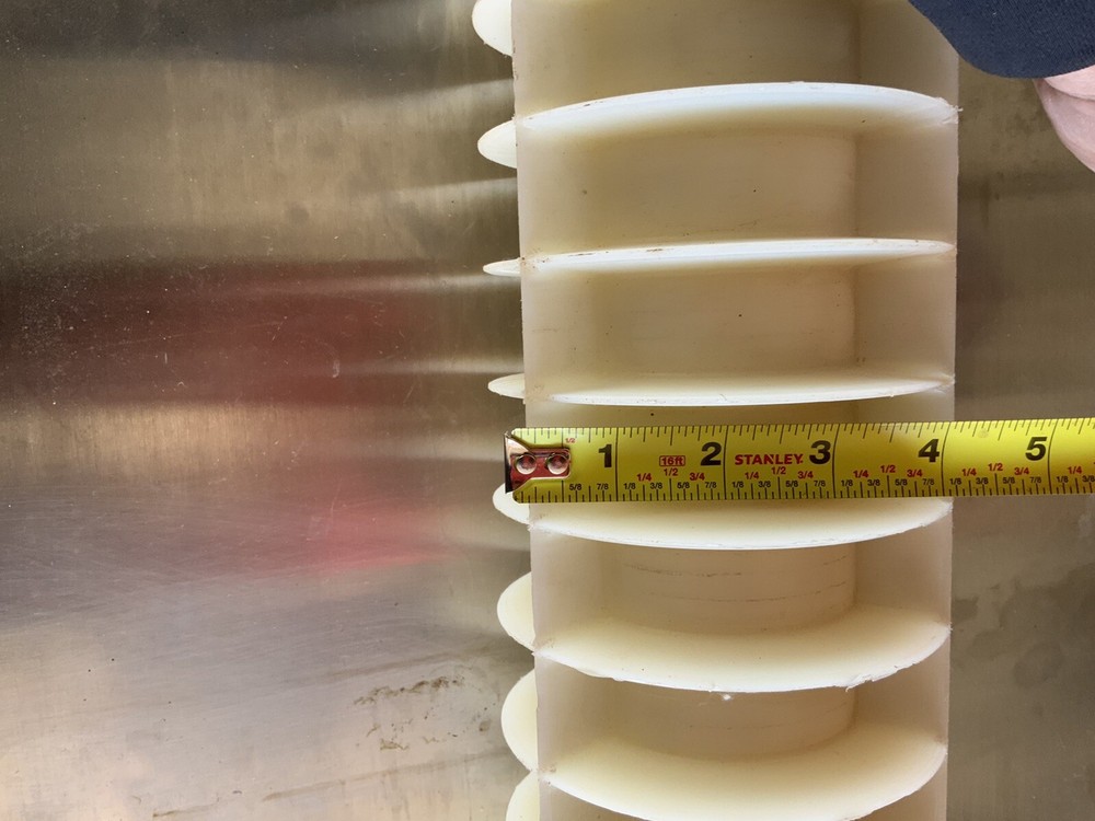 Moline plastic Long John Eclair Doughnut Cutter for cutting table Pastry