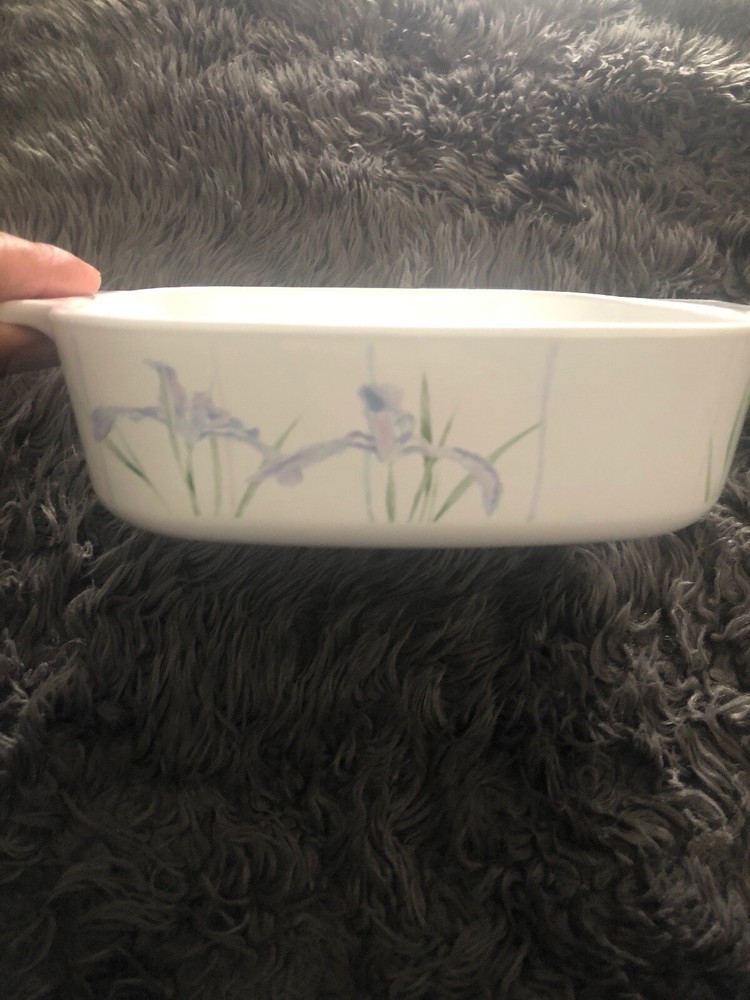 Corning Ware Shadow Iris Casserole 1 Liter A-1-B (NO LID)