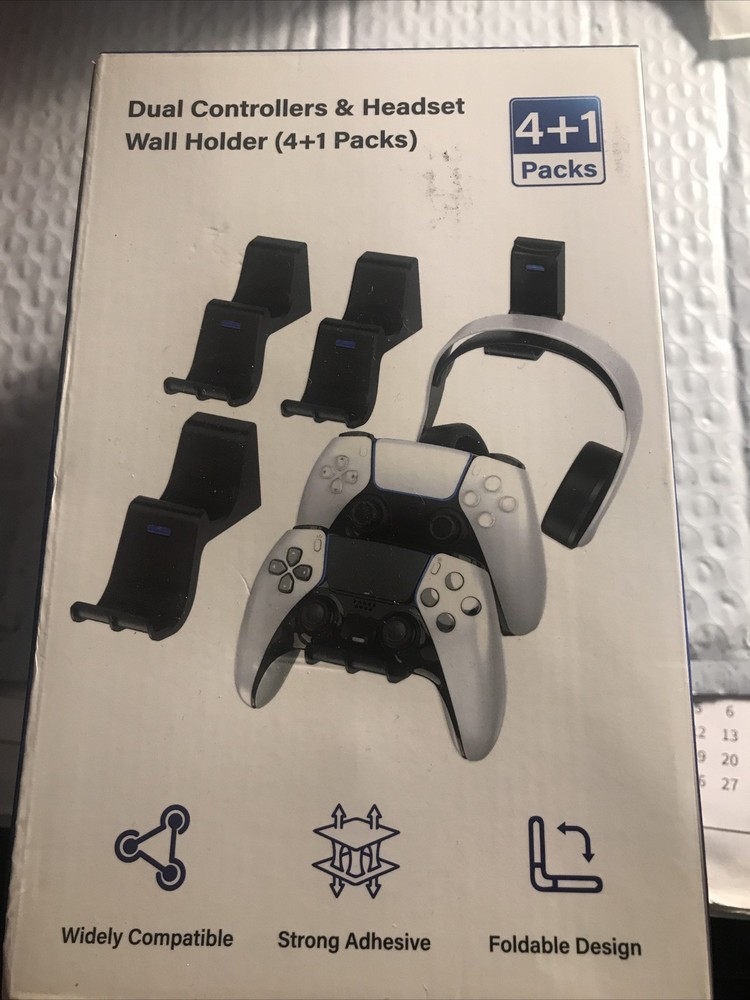 Headphone and Controller Wall Mounts