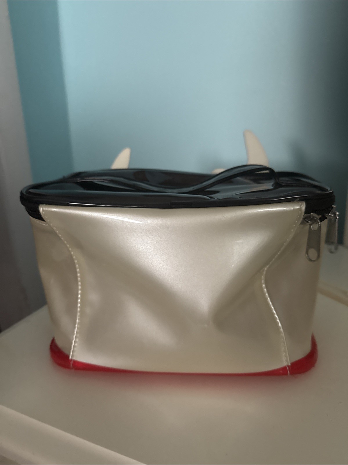 Disney The Nightmare Before Christmas Zero Figural GITD Cosmetic Train Case