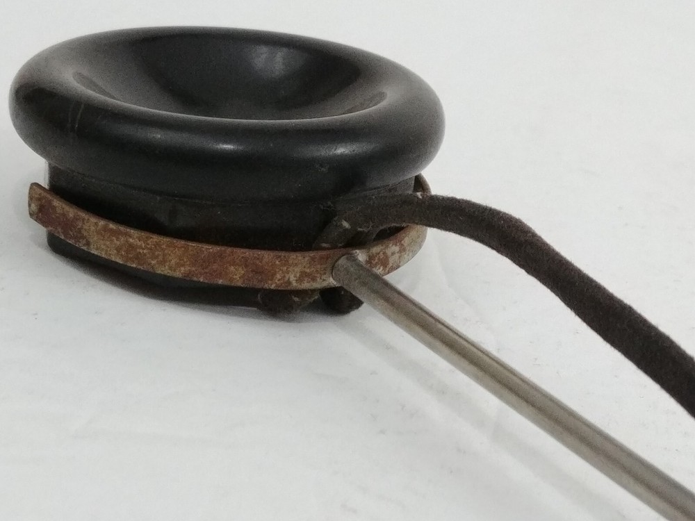 Vintage Brush Telescoping Microphone UNTESTED Electronics Development Black Rod