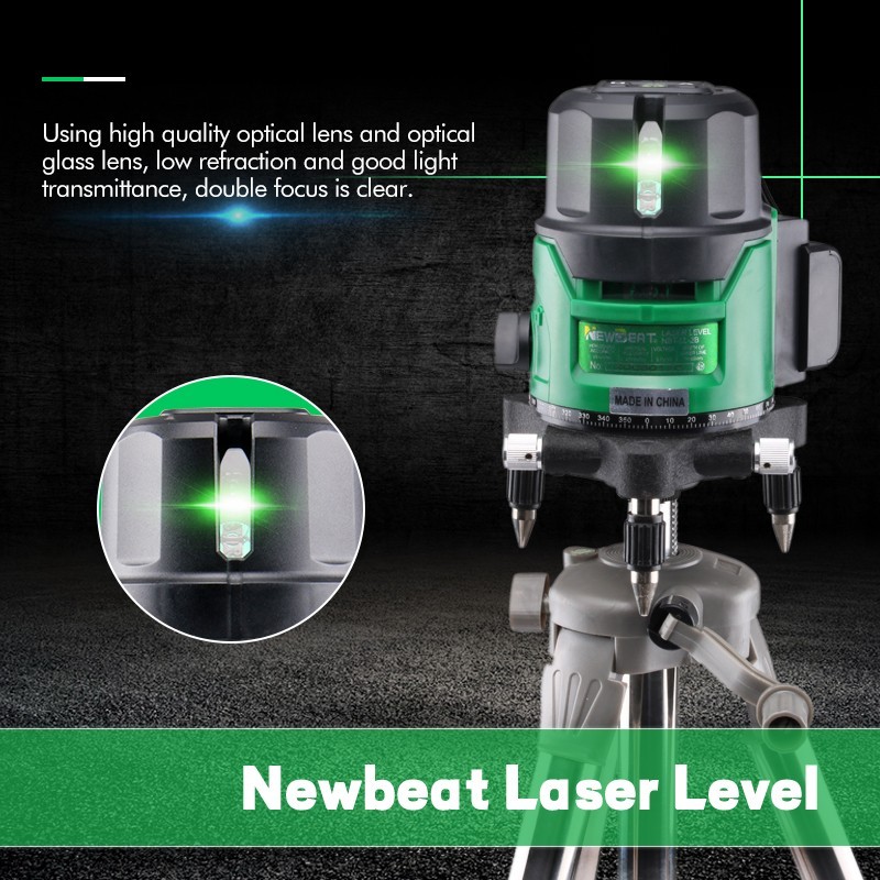 Self Leveling Laser Level Green Beam Horizontal Vertical Line Builder Tool
