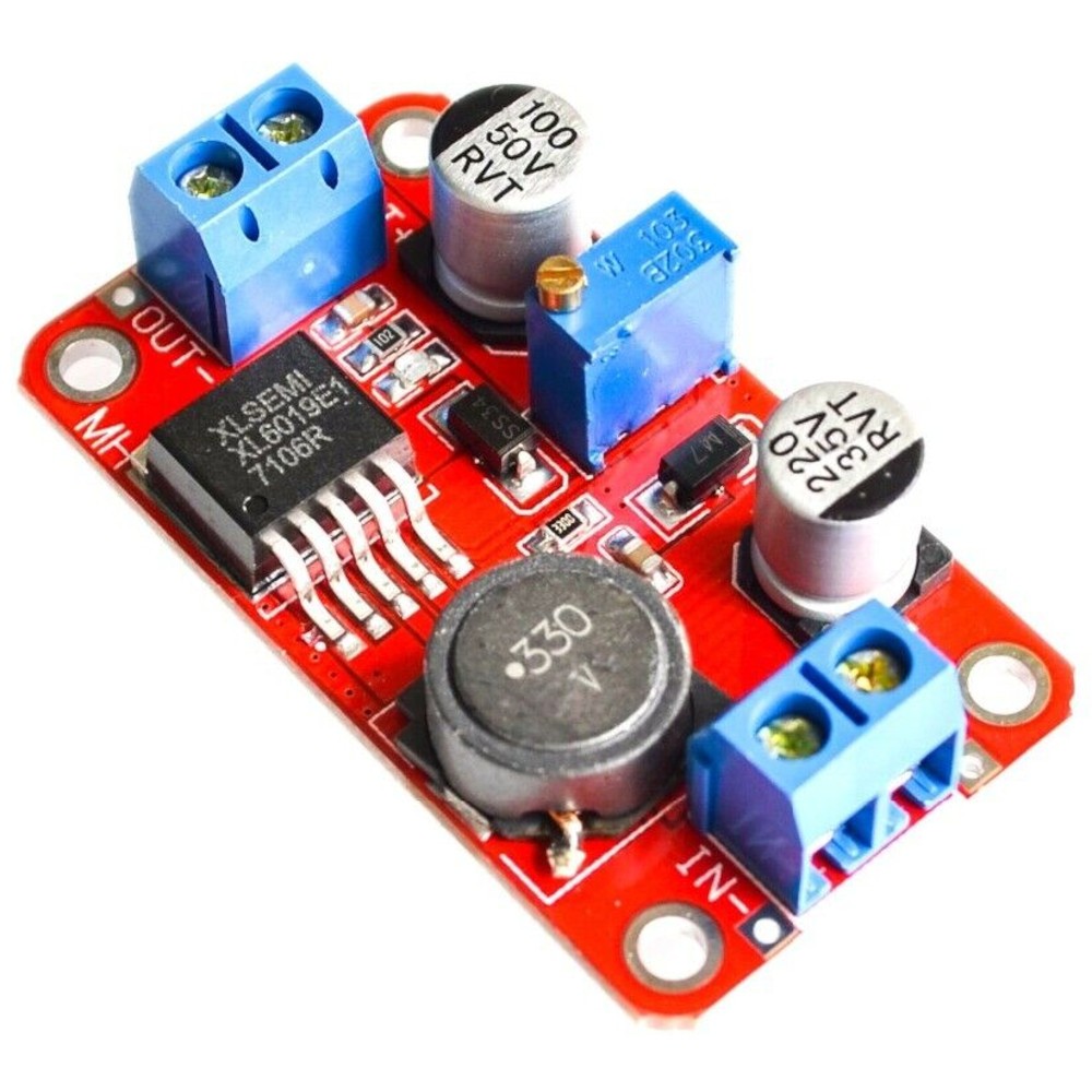 XL6019 30W 5A DC-DC Step Up Converter Adjustable Voltage Module