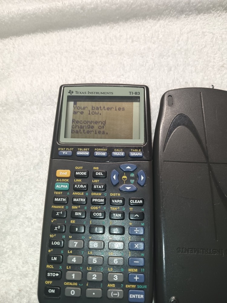 texas instruments ti-83 calculator