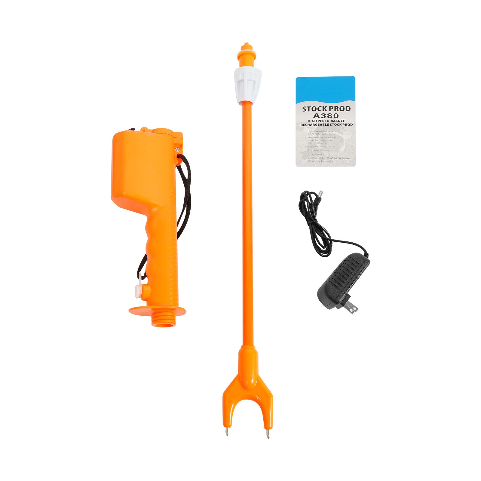 9000V Rechargeable Hot Shot Cattle Prod Stick Electric Shock Livestock Prodder