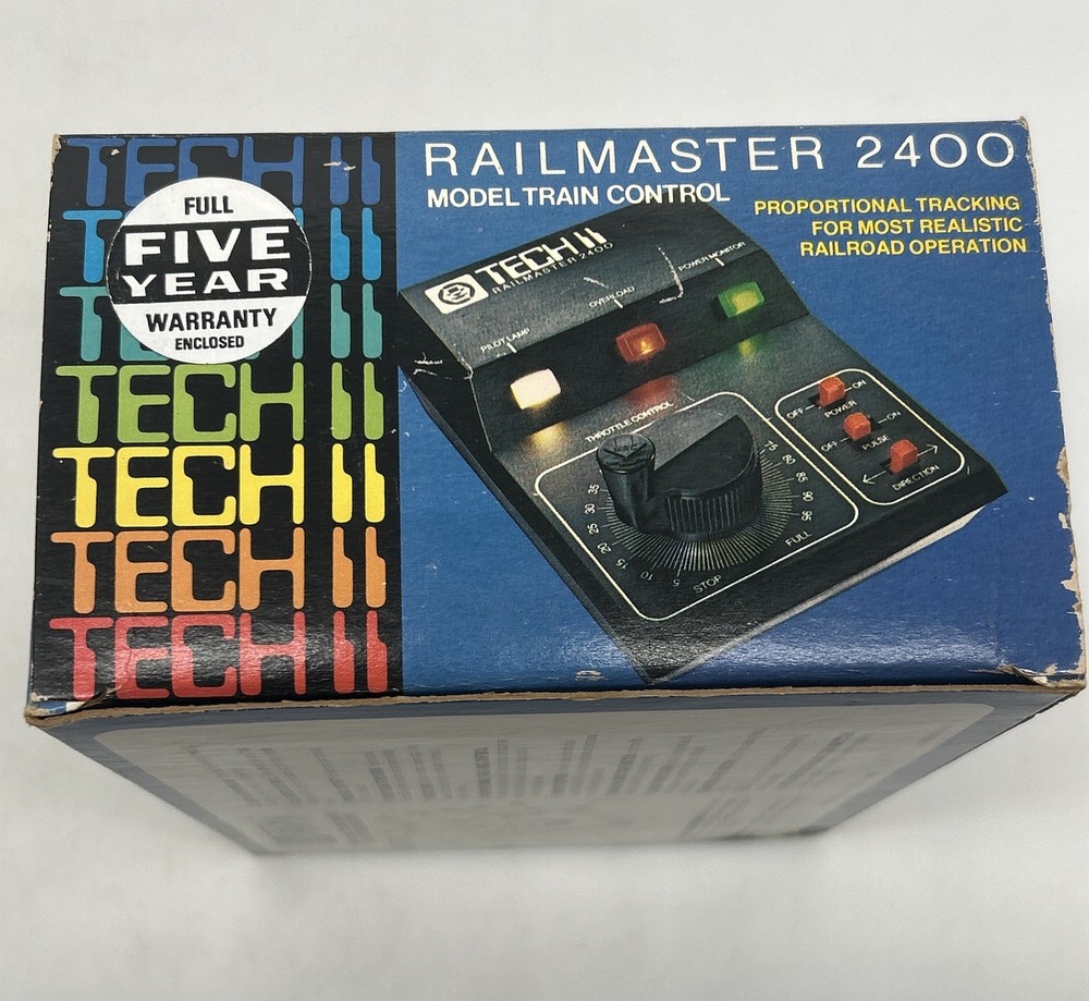 MRC Tech II Railmaster 2400 Railroad Model Train Control Transformer