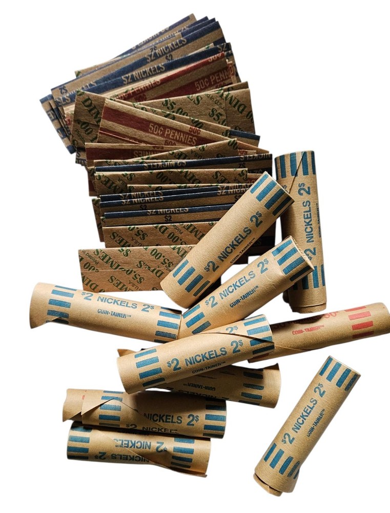 Bulk Coin Wrappers and Rolls for Collectors