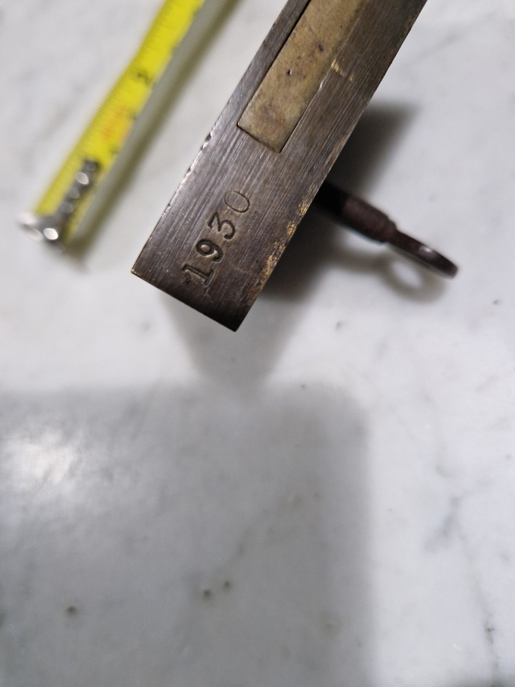 Vintage Working Lock With Key