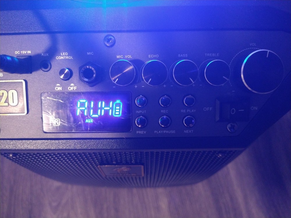 Tonor Bluetooth Wireless Karaoke Microphone (with Disco Ball)