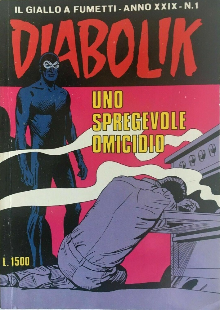 comic DIABOLIK YEAR XXIX number 1