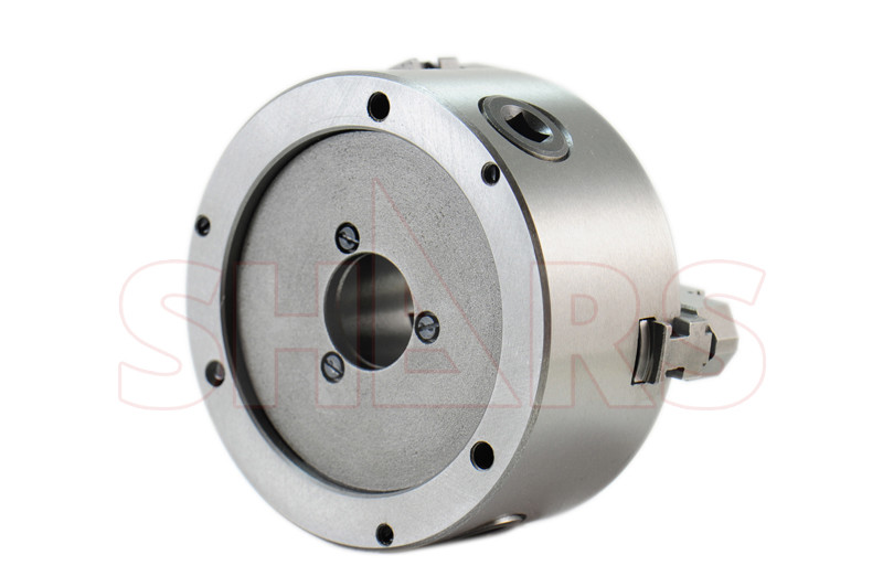 SHARS 5" 3Jaw Reversible Jaw Self-Centering Lathe Chuck+.003” TIR Certificate L[