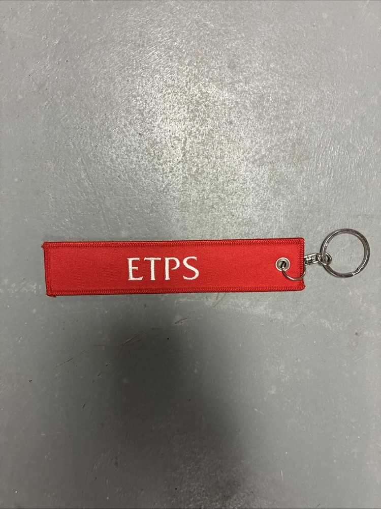 Empire Test Pilot School (ETPS) Remove Before Flight Keychain