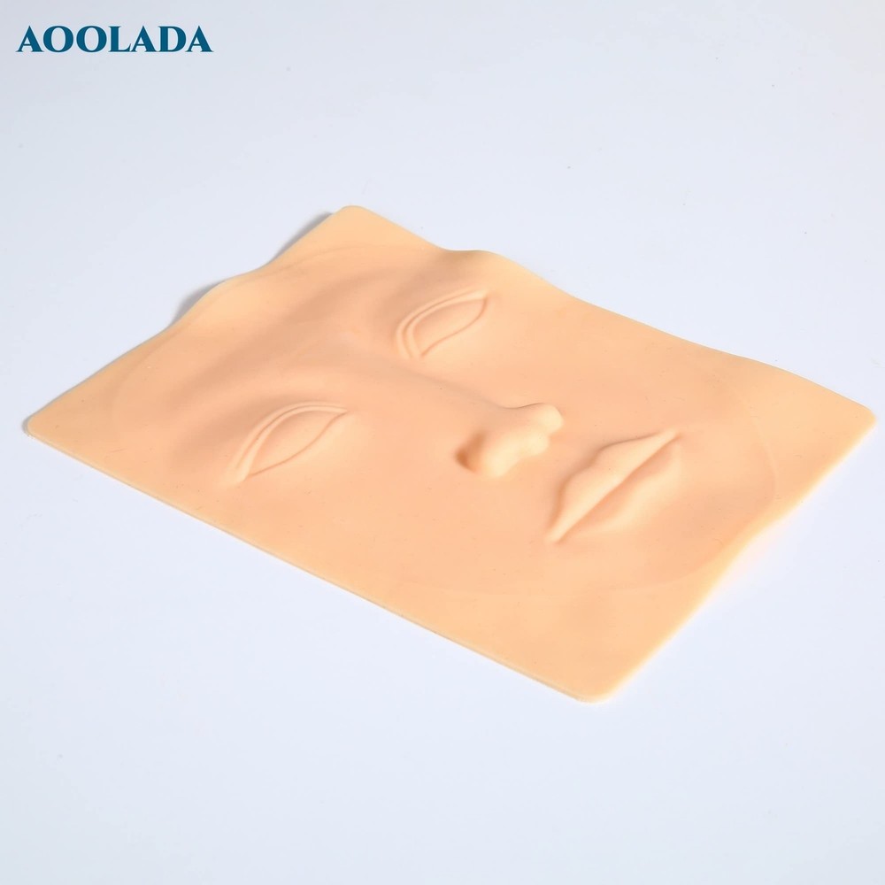 Microblading Practice Skin - 12 Sheets 3D Face Permanent Makeup Tattoo Traini...