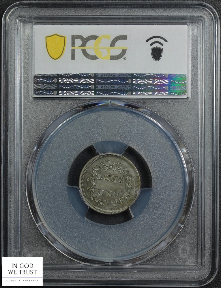 1853 Judd-150 Proof Pattern German Silver Experimental Small Cent 1C PCGS PR 61
