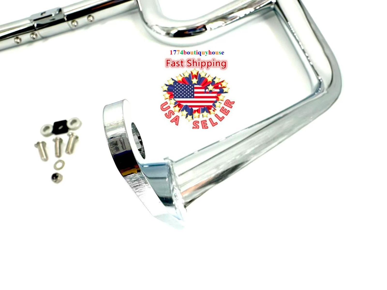 Engine Guard Crash Bar Highway Fit 1991-2017 Harley Dyna Super Glide Street Bob