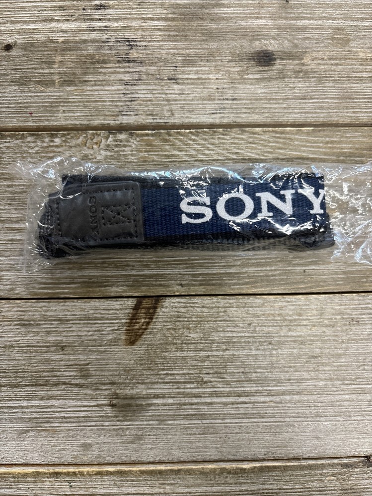 Blue Sony Camera Shoulder Strap
