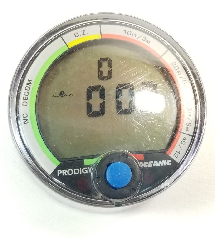 Oceanic Prodigy Scuba Dive Computer Puck Module with Manual #4992