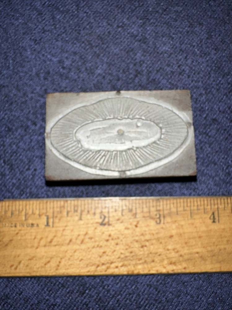 Print Block “ Border Frame “ Lead Face