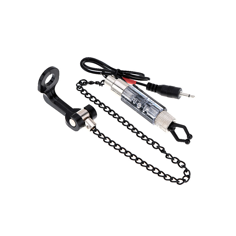 Fishing Bite Hanger Illuminated Indicator Red H4C5